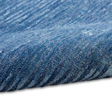 Nourison Calvin Klein Ck010 Linear LNR01 Casual Handmade Hand Tufted Indoor only Area Rug Blue 9'9" x 13'9" 99446880161
