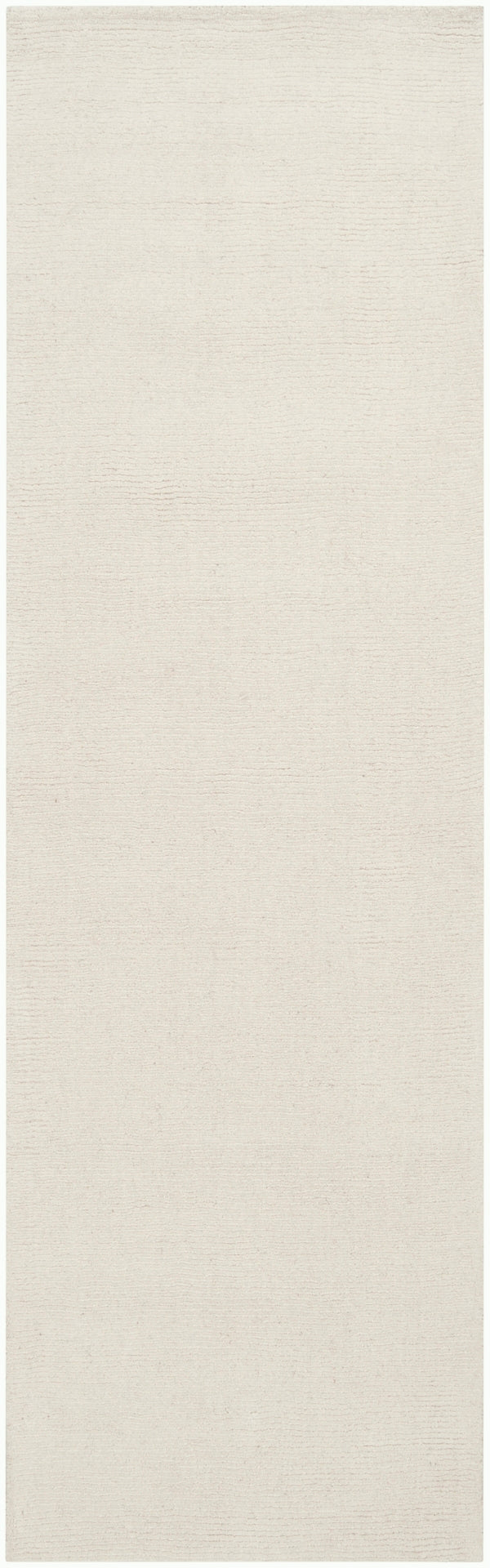 Mystique M-262 Modern Wool Rug M262-312 Cream 100% Wool 3' x 12'