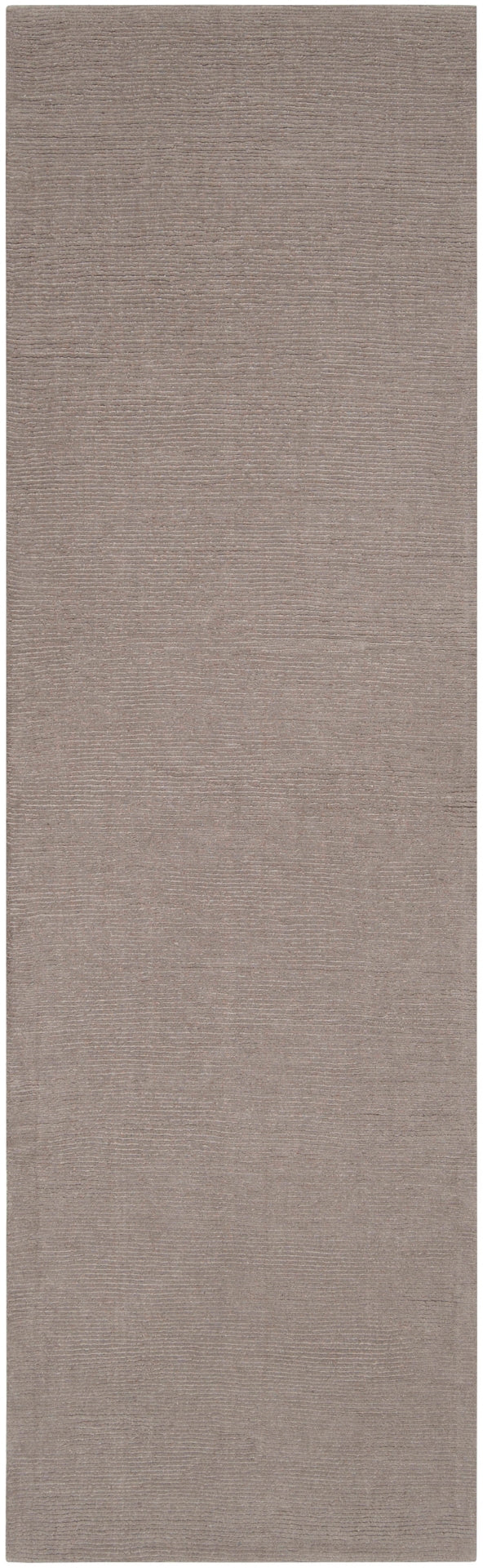 Mystique M-266 Modern Wool Rug M266-268 Taupe 100% Wool 2'6" x 8'