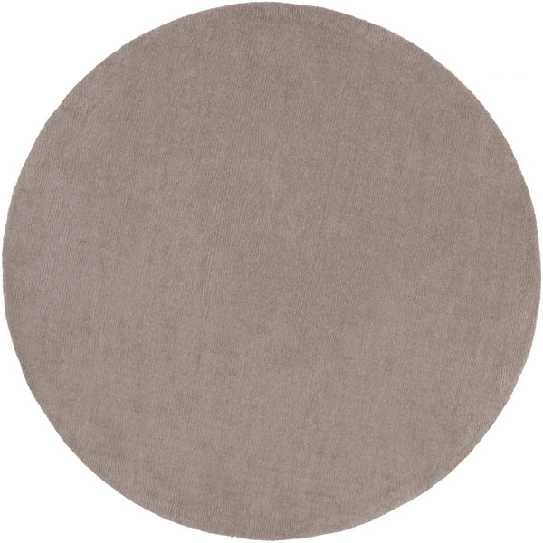 Mystique M-266 Modern Wool Rug M266-99RD Taupe 100% Wool 9'9" Round