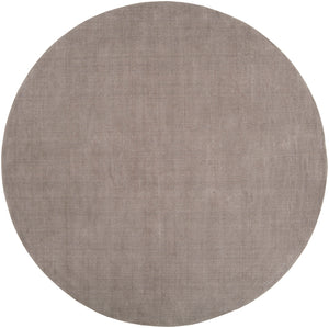 Mystique M-266 Modern Wool Rug M266-8RD Taupe 100% Wool 8' Round