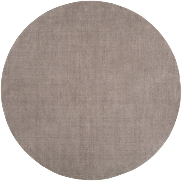 Mystique M-266 Modern Wool Rug M266-8RD Taupe 100% Wool 8' Round
