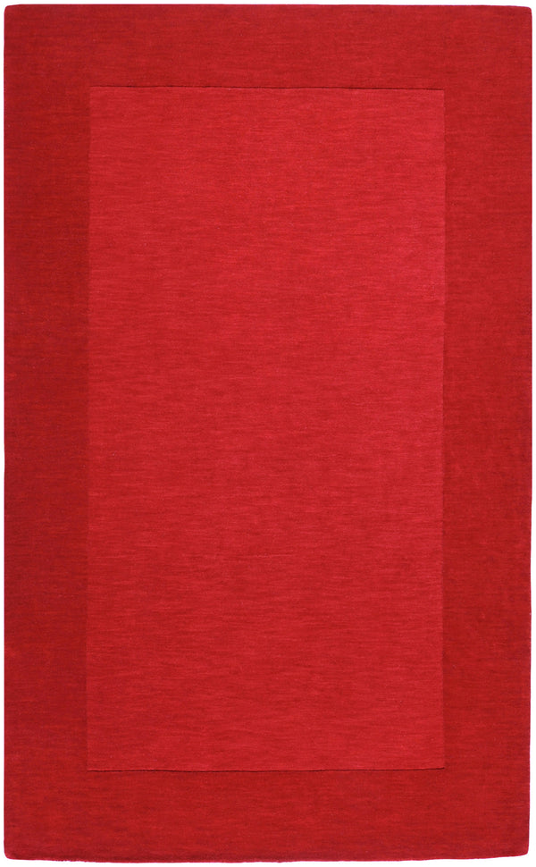 Mystique M-299 Modern Wool Rug M299-913 Dark Red 100% Wool 9' x 13'