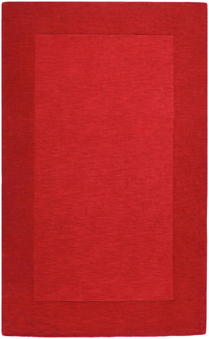 Mystique M-299 Modern Wool Rug M299-913 Dark Red 100% Wool 9' x 13'