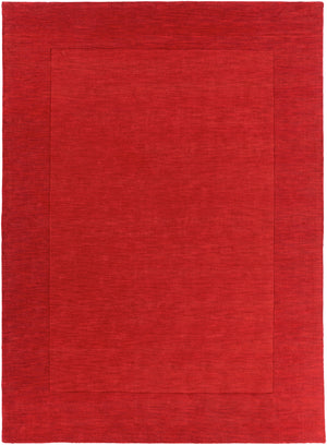 Mystique M-299 Modern Wool Rug M299-811 Dark Red 100% Wool 8' x 11'