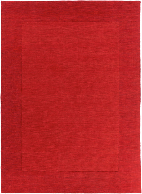 Mystique M-299 Modern Wool Rug M299-811 Dark Red 100% Wool 8' x 11'