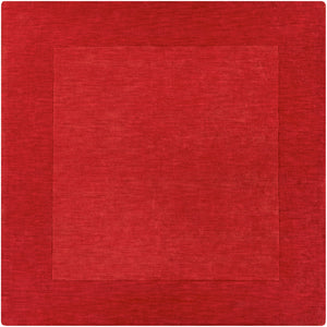 Mystique M-299 Modern Wool Rug M299-99SQ Dark Red 100% Wool 9'9" Square