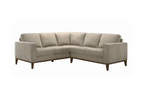 Annie Wood Trim Contemporary Sectional
