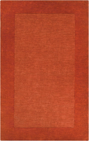 Mystique M-300 Modern Wool Rug M300-913 Burnt Orange 100% Wool 9' x 13'