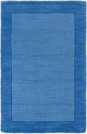 Mystique M-308 Modern Wool Rug M308-913 Dark Blue 100% Wool 9' x 13'