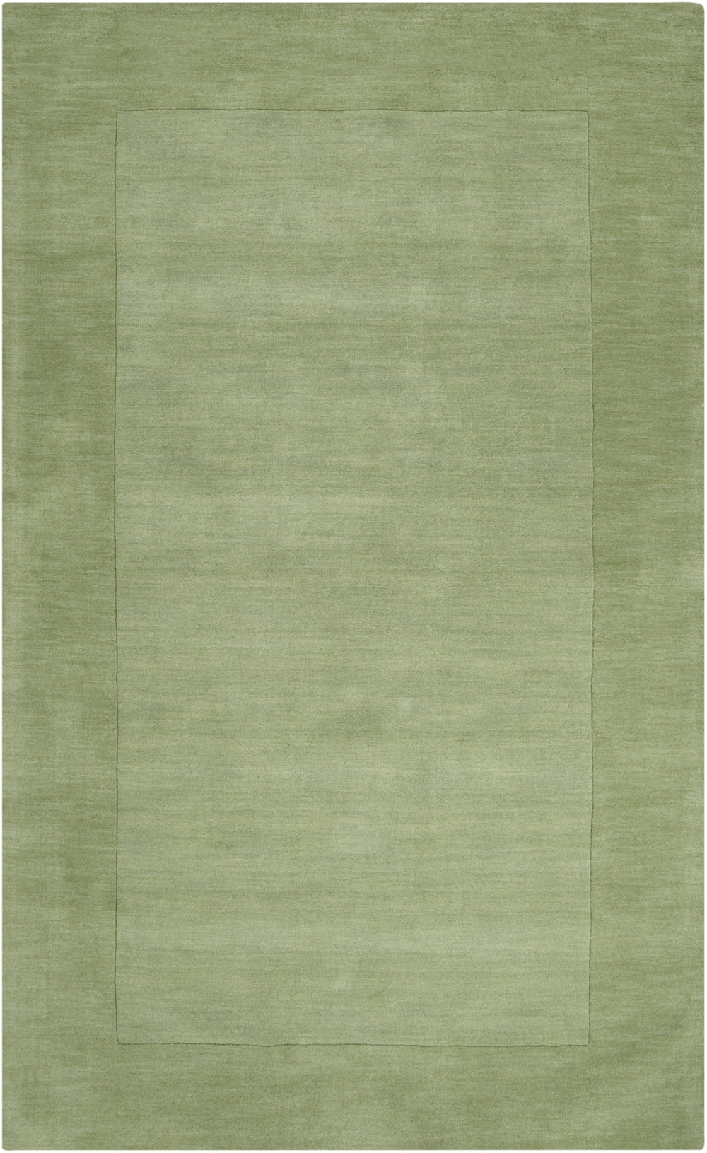 Mystique M-310 Modern Wool Rug M310-913 Grass Green, Dark Green 100% Wool 9' x 13'