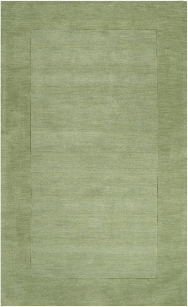 Mystique M-310 Modern Wool Rug M310-913 Grass Green, Dark Green 100% Wool 9' x 13'