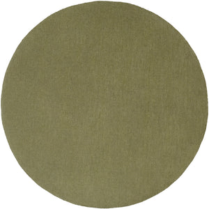 Mystique M-329 Modern Wool Rug M329-99RD Sage 100% Wool 9'9" Round