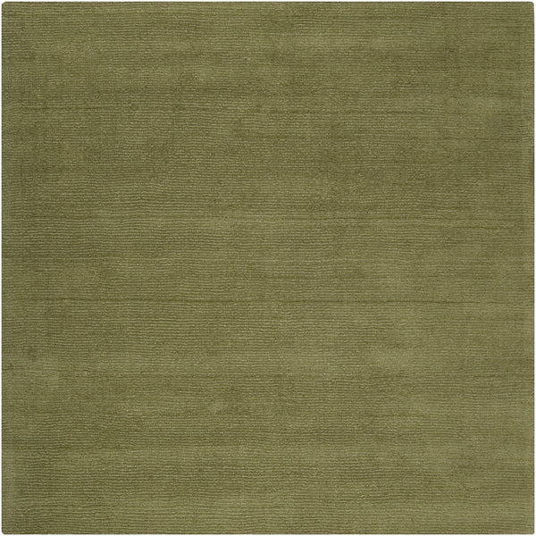 Mystique M-329 Modern Wool Rug M329-99SQ Sage 100% Wool 9'9" Square