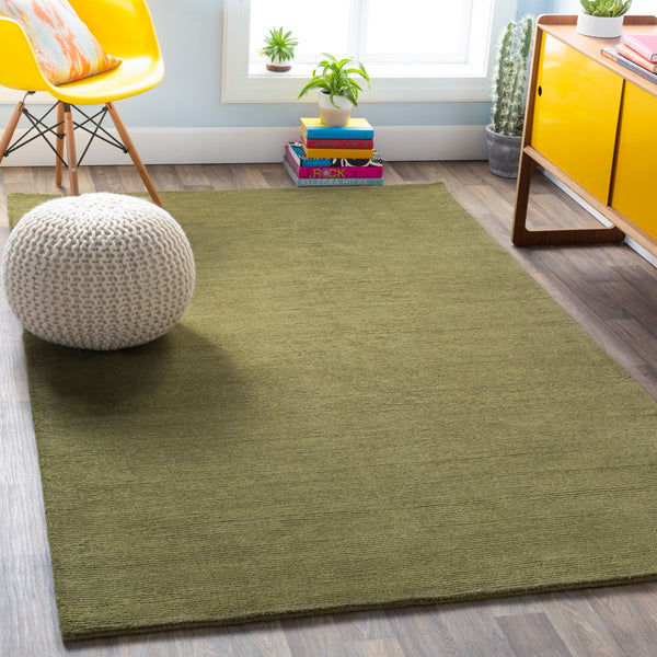 Mystique M-329 Modern Wool Rug M329-99SQ Sage 100% Wool 9'9" Square
