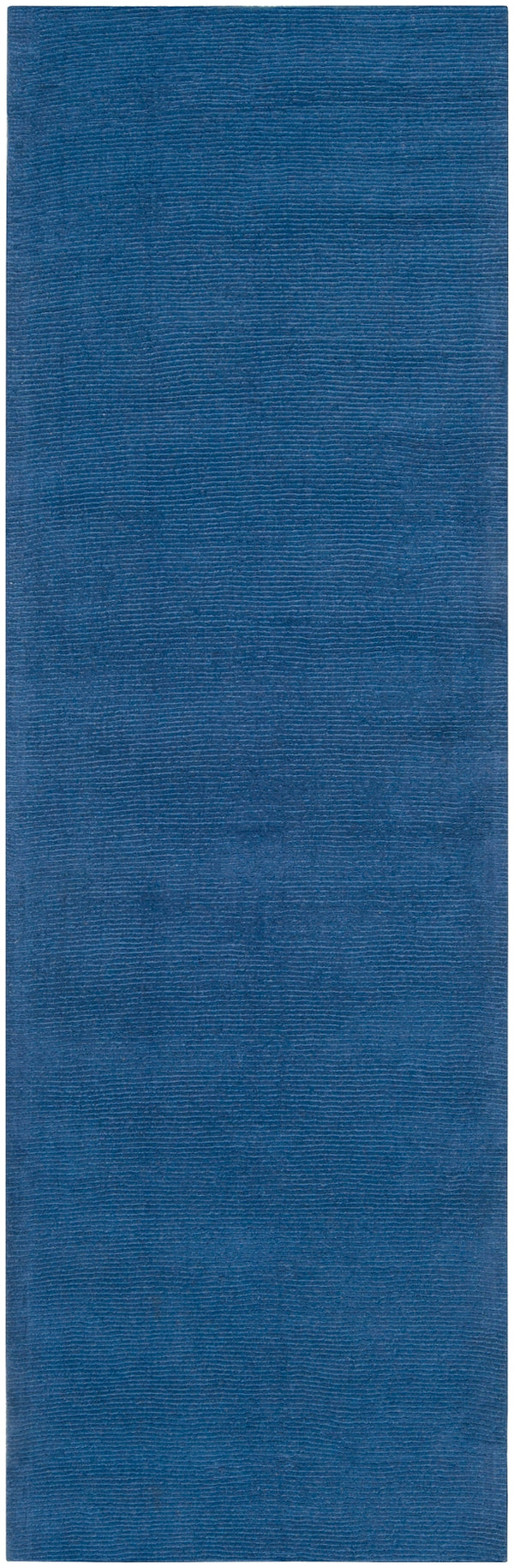 Mystique M-330 Modern Wool Rug M330-268 Dark Blue 100% Wool 2'6" x 8'