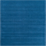 Mystique M-330 Modern Wool Rug M330-99SQ Dark Blue 100% Wool 9'9" Square
