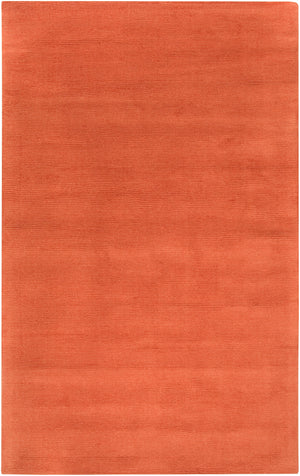 Mystique M-332 Modern Wool Rug M332-913 Burnt Orange 100% Wool 9' x 13'