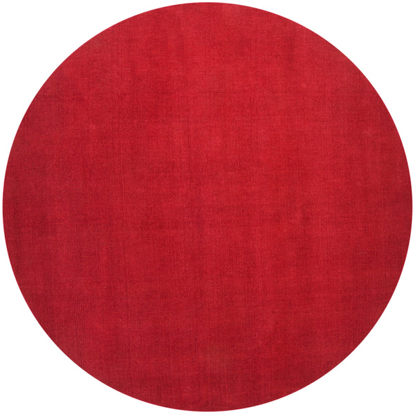 Mystique M-333 Modern Wool Rug M333-8RD Garnet 100% Wool 8' Round