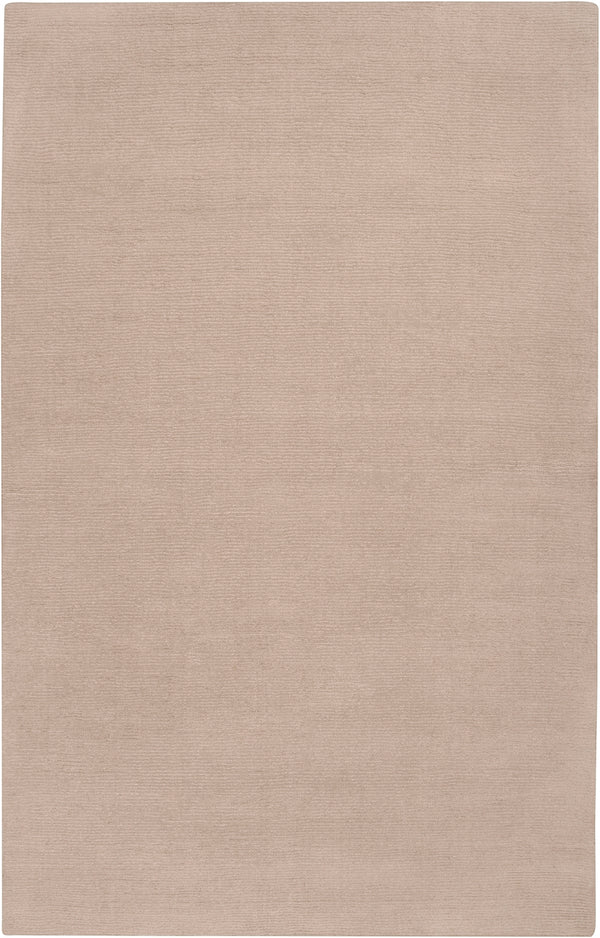 Mystique M-335 Modern Wool Rug M335-58 Taupe 100% Wool 5' x 8'
