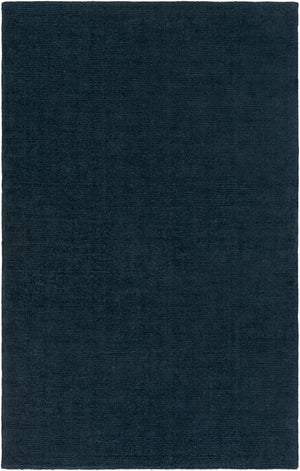 Mystique M-340 Modern Wool Rug M340-58 Navy 100% Wool 5' x 8'