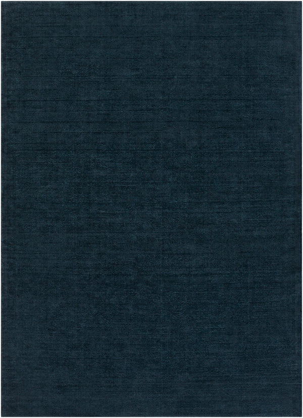 Mystique M-340 Modern Wool Rug M340-811 Navy 100% Wool 8' x 11'
