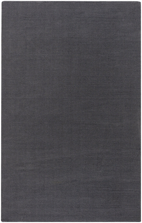 Mystique M-341 Modern Wool Rug M341-913 Charcoal 100% Wool 9' x 13'