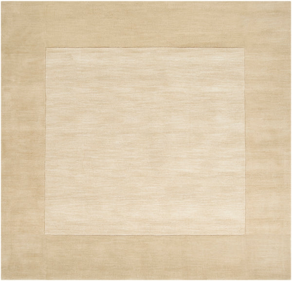 Mystique M-344 Modern Wool Rug M344-99SQ Khaki 100% Wool 9'9" Square