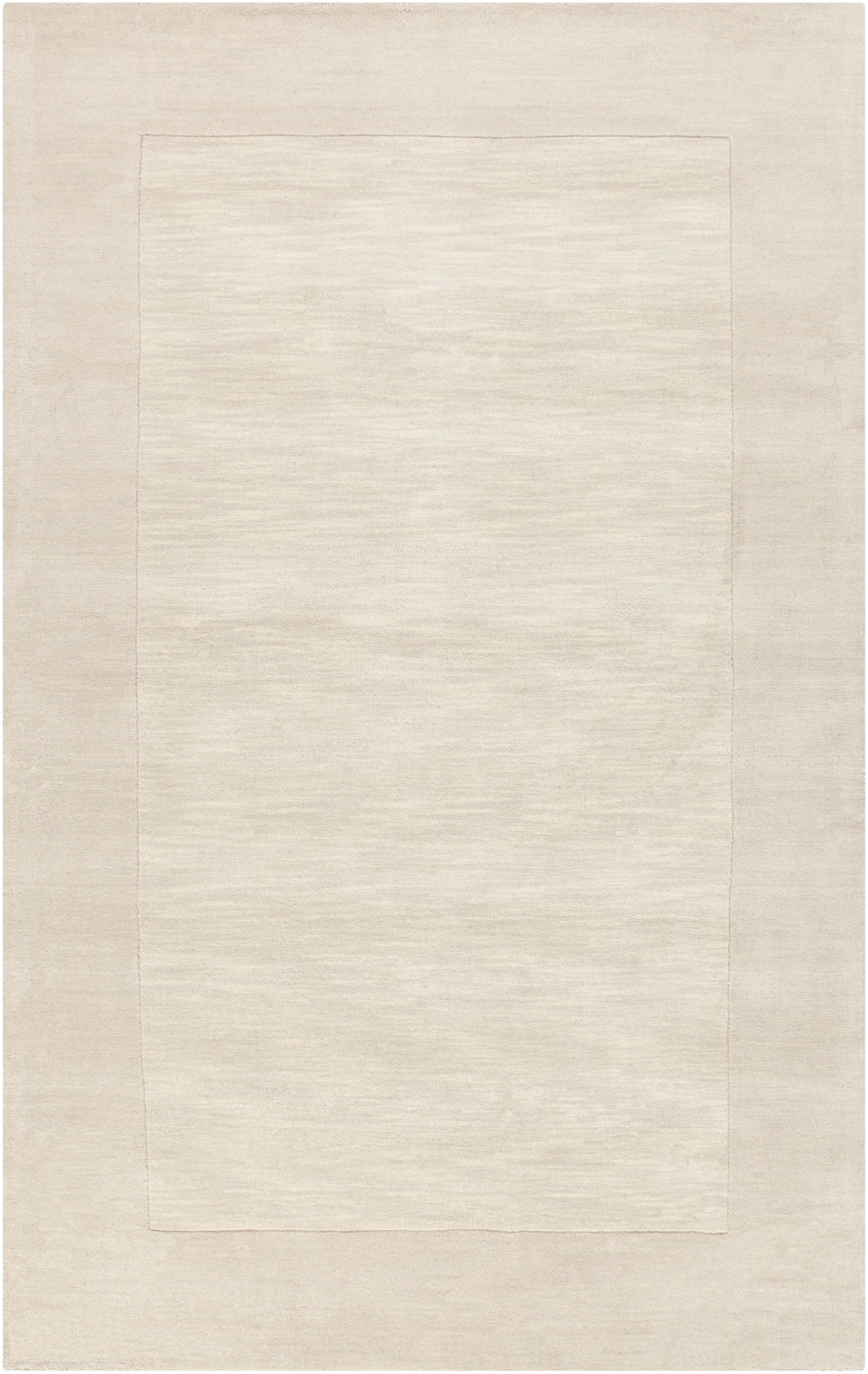 Mystique M-348 Modern Wool Rug M348-913 Cream, Khaki 100% Wool 9' x 13'