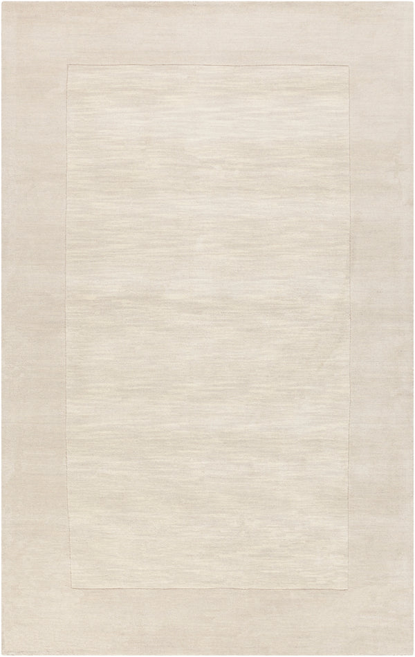 Mystique M-348 Modern Wool Rug M348-913 Cream, Khaki 100% Wool 9' x 13'