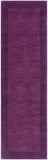 Mystique M-349 Modern Wool Rug M349-268 Violet, Dark Purple 100% Wool 2'6" x 8'