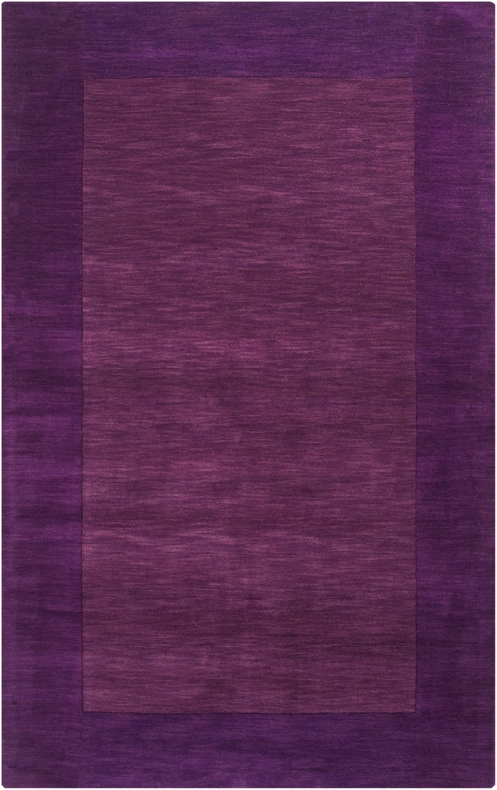 Mystique M-349 Modern Wool Rug M349-913 Violet, Dark Purple 100% Wool 9' x 13'