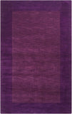 Mystique M-349 Modern Wool Rug M349-913 Violet, Dark Purple 100% Wool 9' x 13'