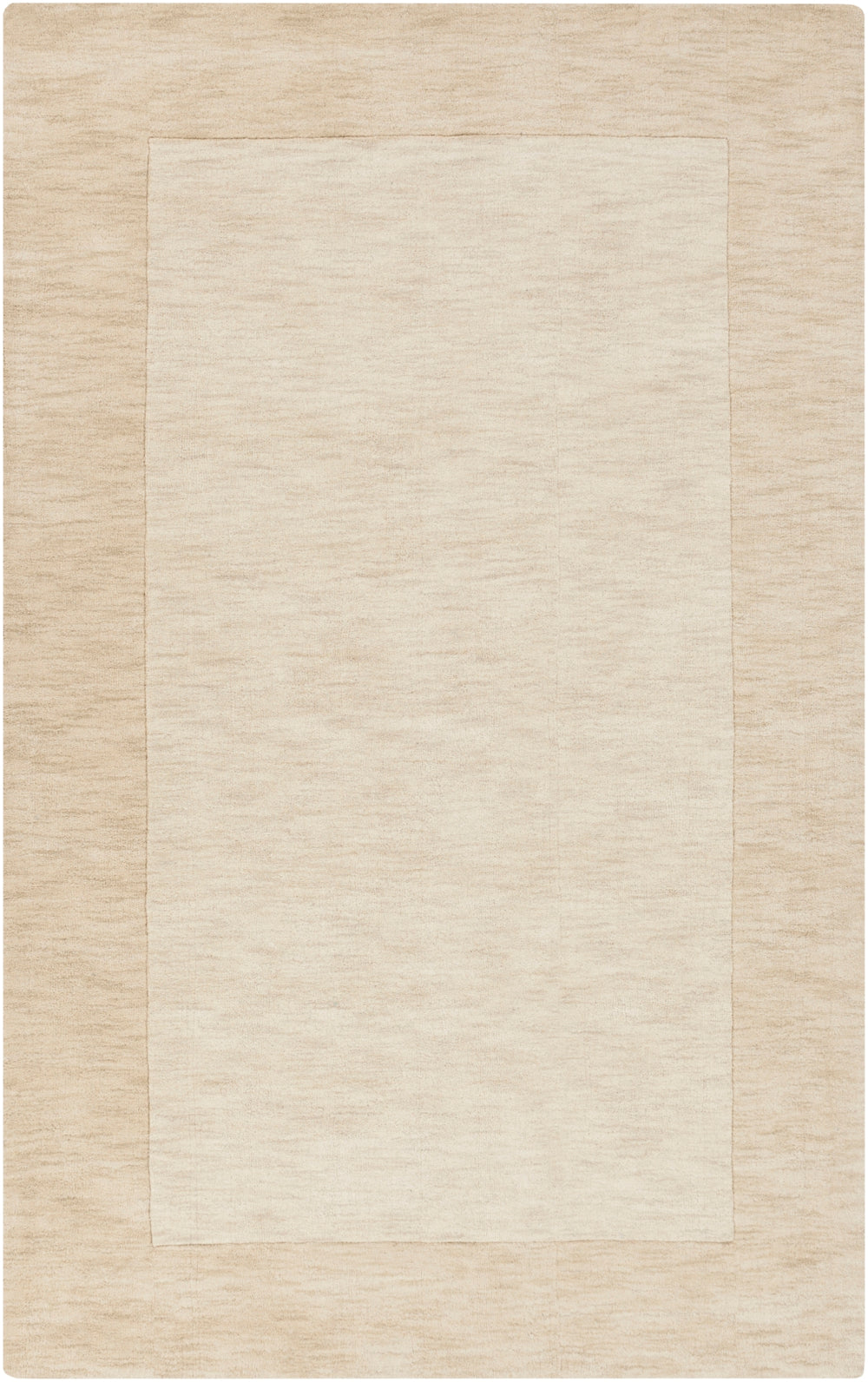 Mystique M-5324 Modern Wool Rug M5324-913 Butter, Cream 100% Wool 9' x 13'