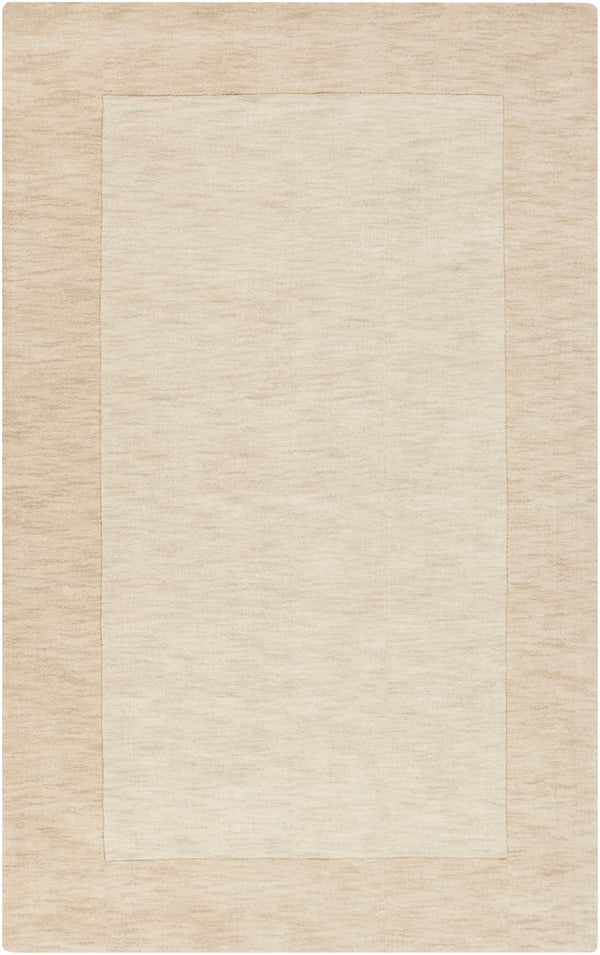 Mystique M-5324 Modern Wool Rug M5324-913 Butter, Cream 100% Wool 9' x 13'