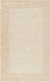 Mystique M-5324 Modern Wool Rug M5324-913 Butter, Cream 100% Wool 9' x 13'