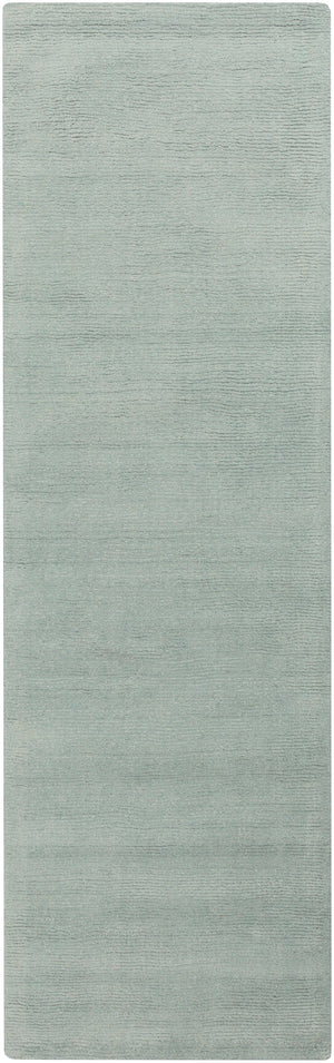 Mystique M-5328 Modern Wool Rug M5328-268 Sage 100% Wool 2'6" x 8'
