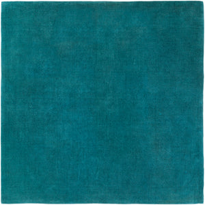 Mystique M-5330 Modern Wool Rug M5330-99SQ Teal 100% Wool 9'9" Square