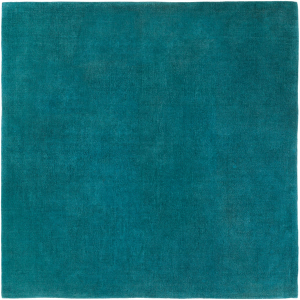 Mystique M-5330 Modern Wool Rug M5330-99SQ Teal 100% Wool 9'9" Square