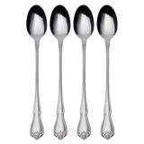 True Rose Everyday Flatware Tall Drink Spoons, Set of 8