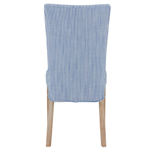 Milton Fabric Chair Set of 2 - Classic Parsons Style Accent Chairs for Dining Room Decor