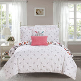 Le Marias Pink Queen 9pc Comforter Set