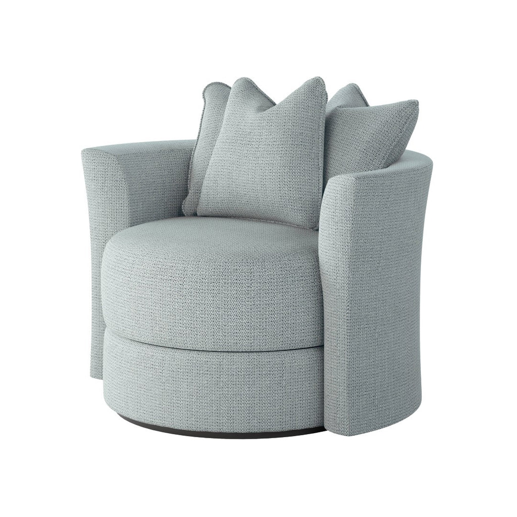 Southern Motion Wild Child  109 Transitional Scatter Pillow Back Swivel Chair 109 403-60