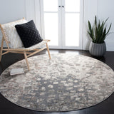 Madison 400 Madison 425 Contemporary Power Loomed Polypropylene Friese Rug Grey / Beige