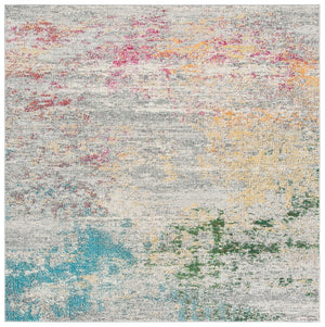 Madison 400 Madison 440 Contemporary Power Loomed Polypropylene Friese Rug Grey / Gold