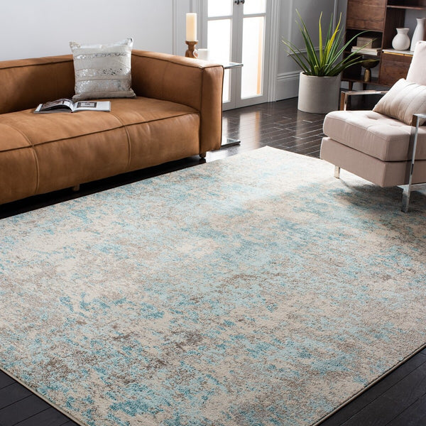 Safavieh Madison 453 Polypropylene Friese Power Loomed Contemporary Rug MAD453C-5SQ