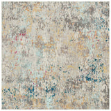 Madison 400 Madison 453 Contemporary Power Loomed Polypropylene Friese Rug Grey / Gold