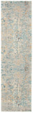 Madison 400 Madison 457 Contemporary Power Loomed Polypropylene Friese Rug Grey / Blue