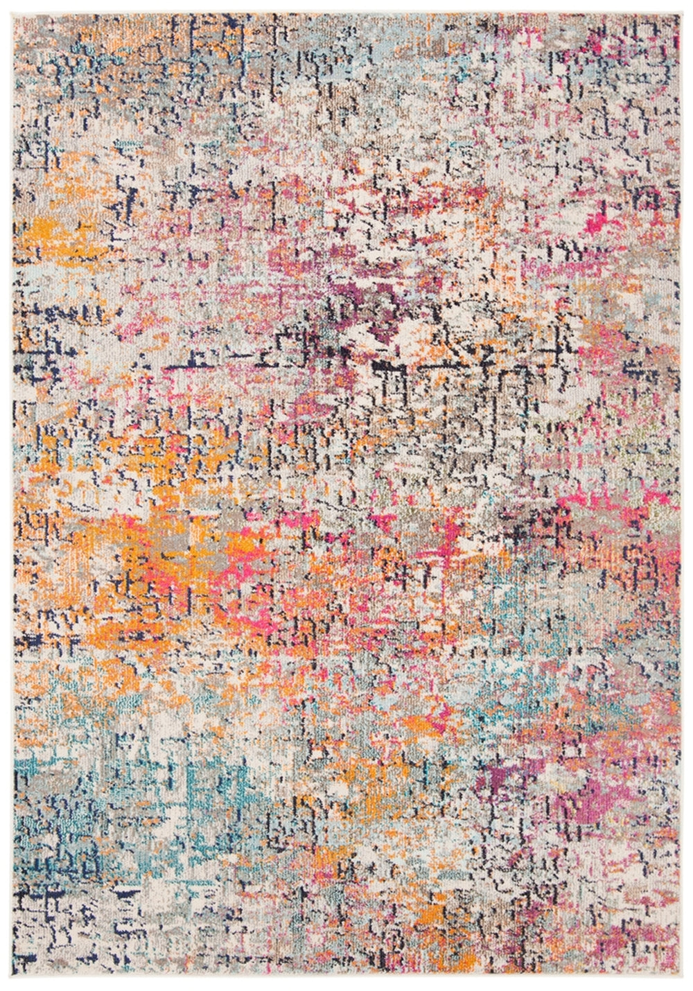 Safavieh Madison 460 Flat Weave Polypropylene Contemporary Rug MAD460A-9SQ