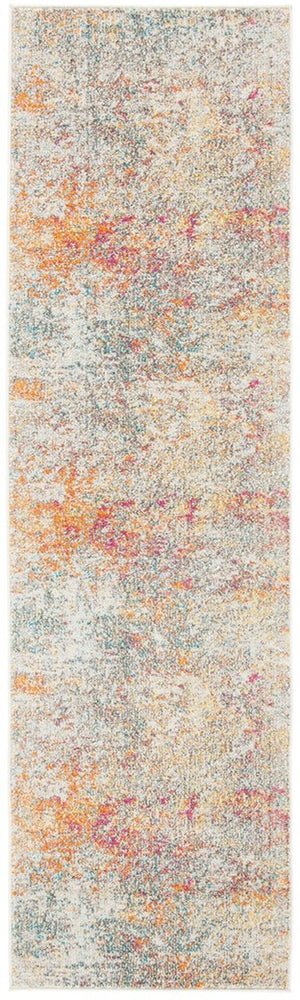 Madison 400 Madison 460 Contemporary Power Loomed Polypropylene Friese Rug Grey / Turquoise